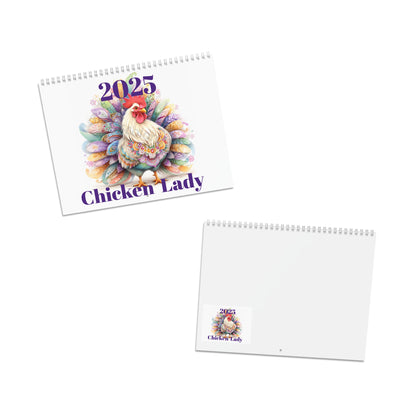 Chicken Lady, Crazy Chicken Lady Calendar (2025) Office, Women Gift (2025)