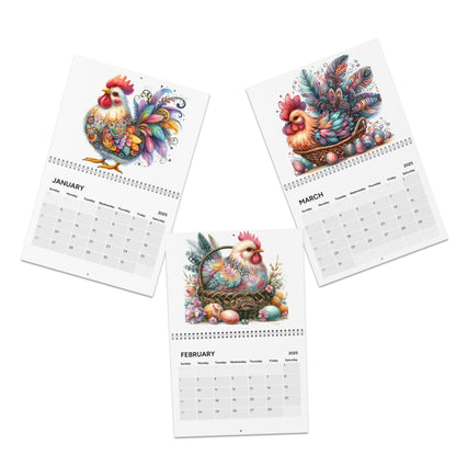 Chicken Lady, Crazy Chicken Lady Calendar (2025) Office, Women Gift (2025)