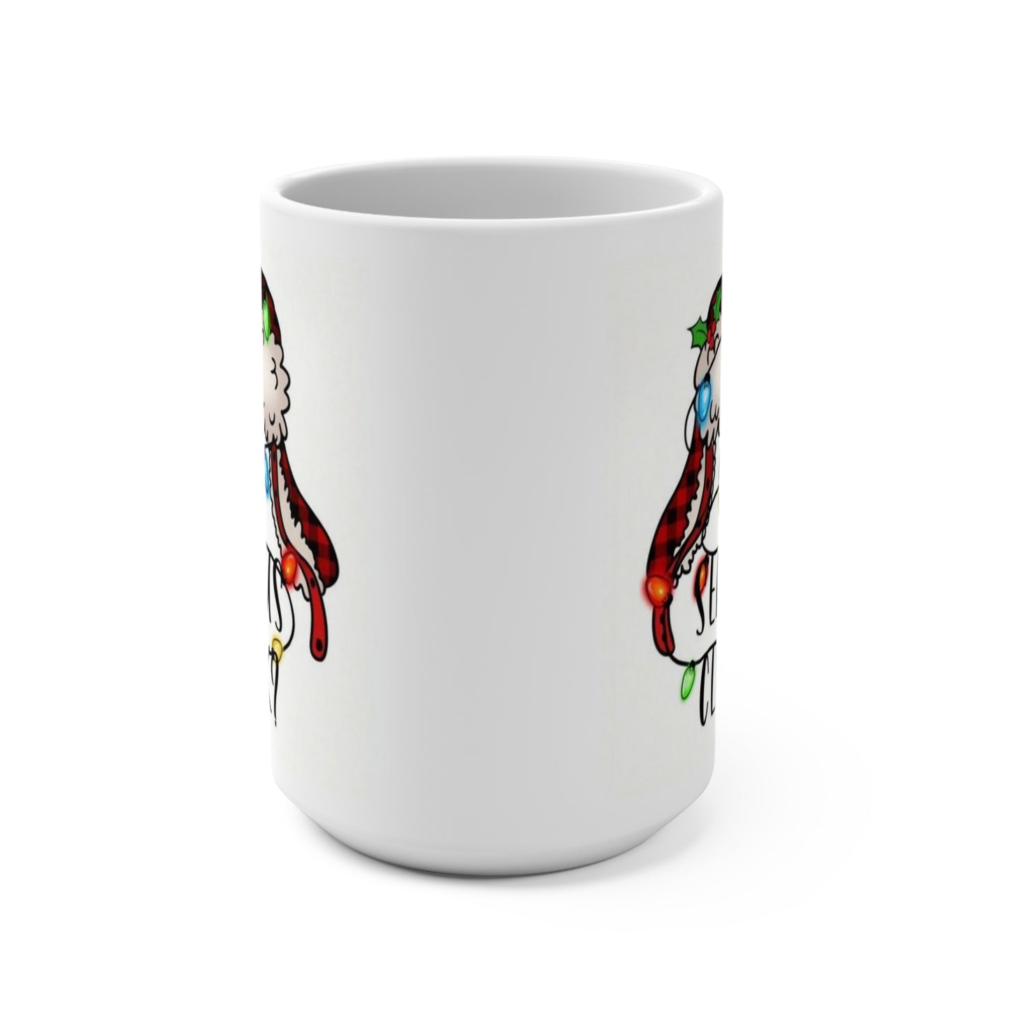 Christmas Clark Mug 15oz - Perfect Gift for Christmas and Secret Santa